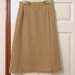 Vintage Wrap Around Skirt by Stella Sloat for Dalton     Excellent Condition
